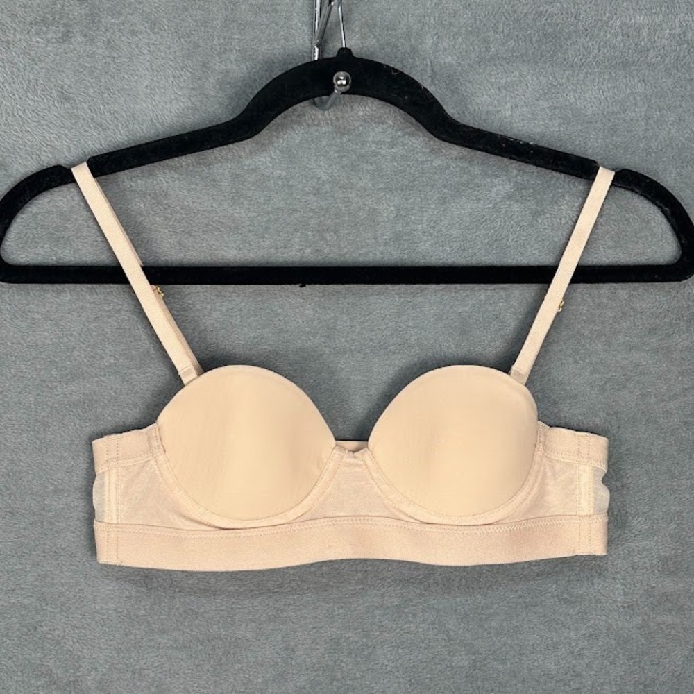 Pepper Classic All You Bra Womens 32AA Beige Underwire Adjustable Straps